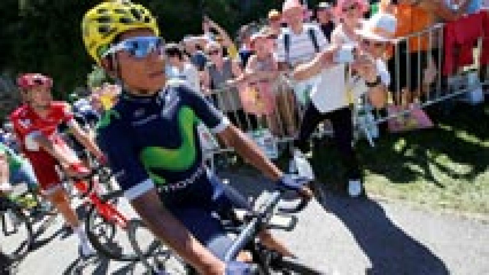 El ciclista colombiano Nairo Quintana (Movistar) ha insistido en asegurar que el británico Chris Froome (Sky) "sigue siendo" su "rival" a falta de cinco etapas del Tour de Francia, señalando el último día en los Alpes como clave porque se jugará "el todo por el todo".