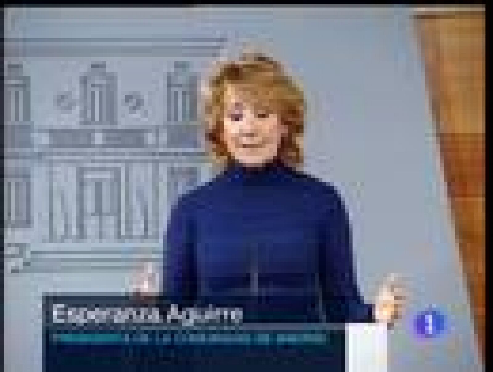 Esperanza Aguirre se ha mostrado satisfecha tras la reunión mantenida en Moncloa con Zapatero.