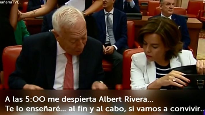 La mañana - García Margallo y el mensaje que le envío Rivera de madrugad