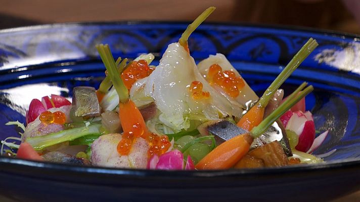 RTVE Cocina - Ensalada de encurtidos y salazones