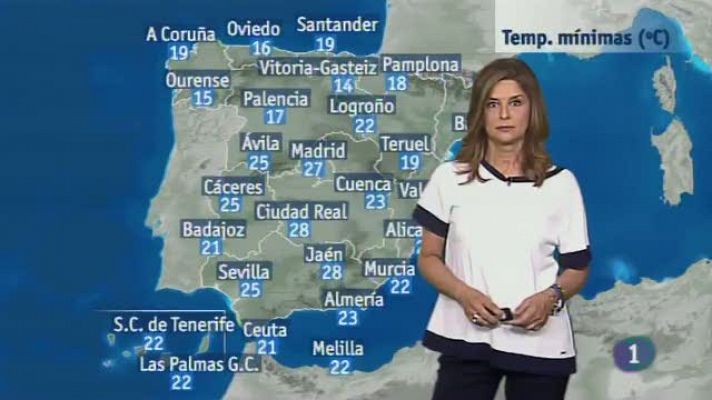 El Tiempo en Castilla-La Mancha - 20/07/16