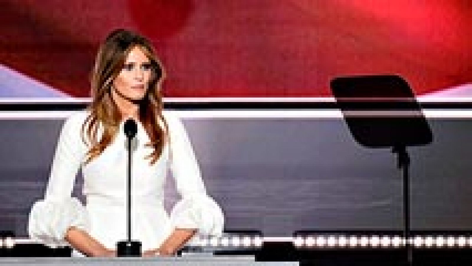 Telediario 1: La escritora del discurso de Melania Trump admite que usó frases de Michelle Obama | RTVE Play
