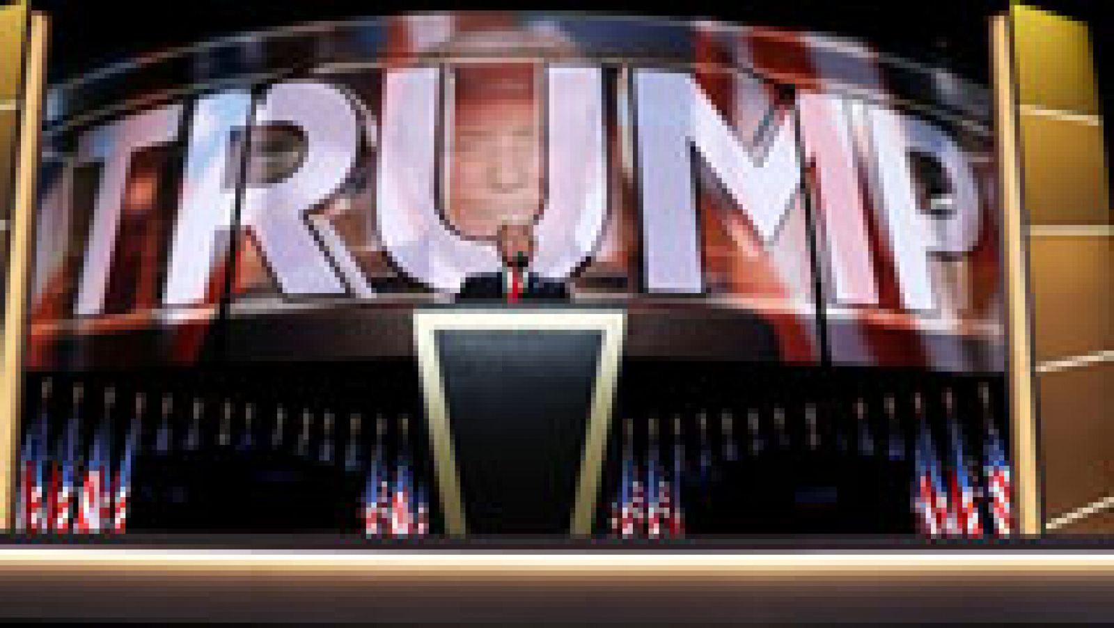 Sin programa:  Donald Trump se postula como "el candidato de la ley y el orden" | RTVE Play