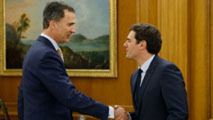 Rivera pedirá al rey que convenza a Sánchez de que se abstenga y a Rajoy de que negocie