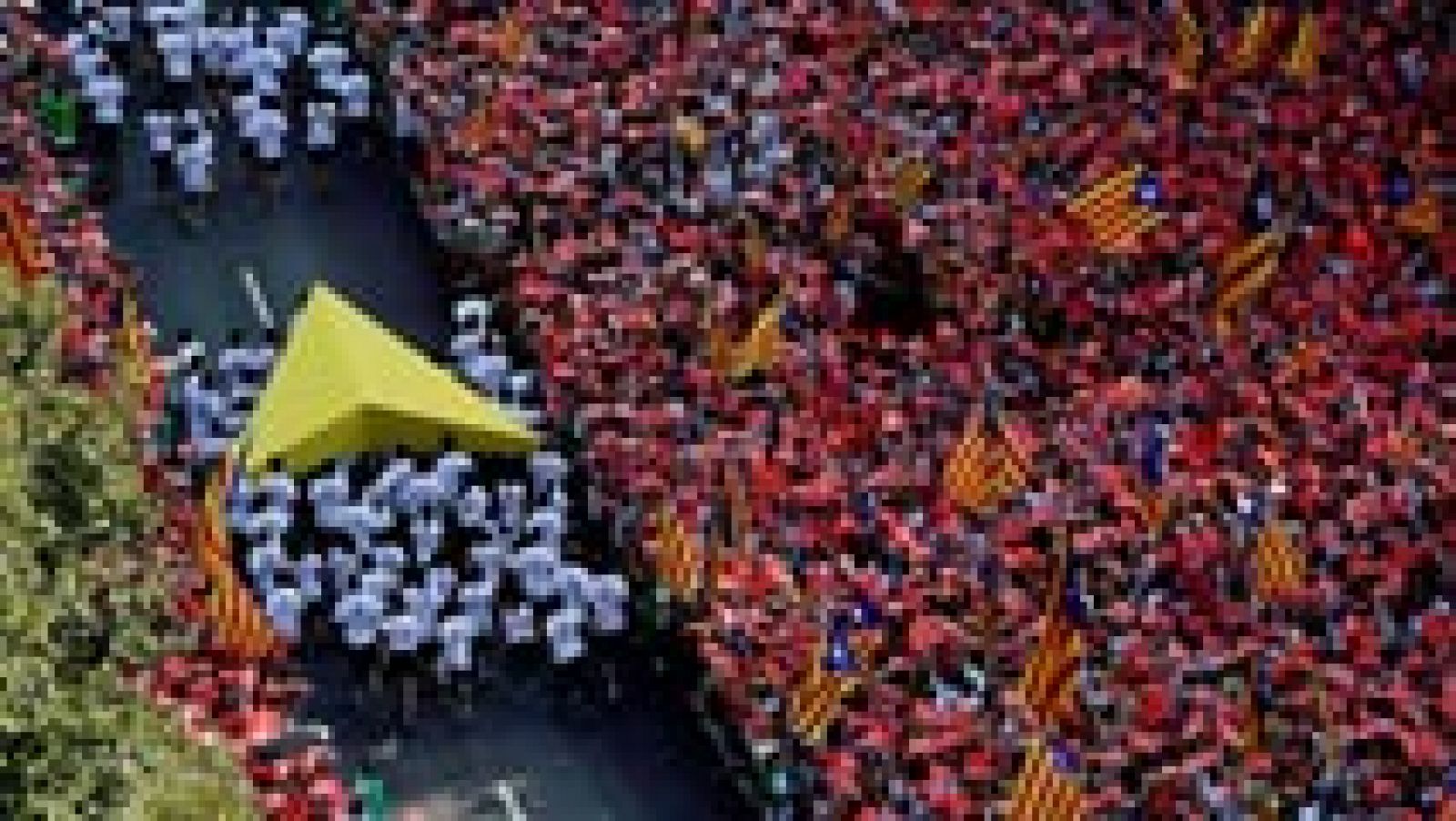 Telediario 1: Los partidarios de la independencia de Cataluña superan por primera vez a los que no lo son | RTVE Play