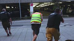 Un tirador empieza a disparar en la puerta de una hamburguesería del centro comercial Olympia de Múnich