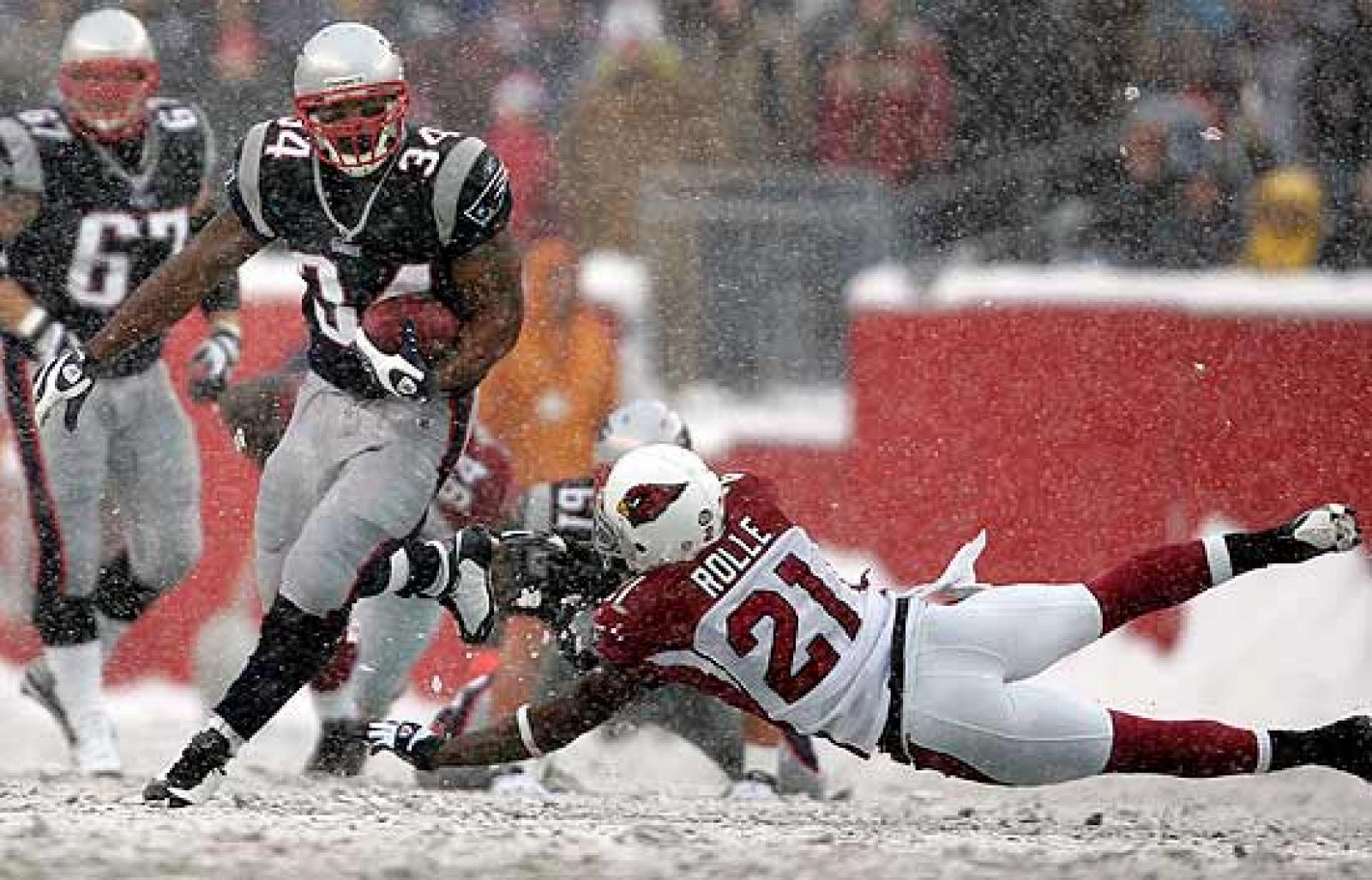 Fútbol americano sobre nieve