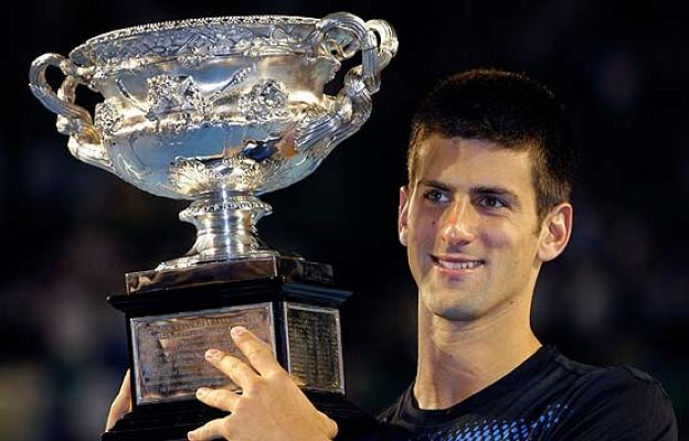 Djokovic gana su 1er Grand Slam