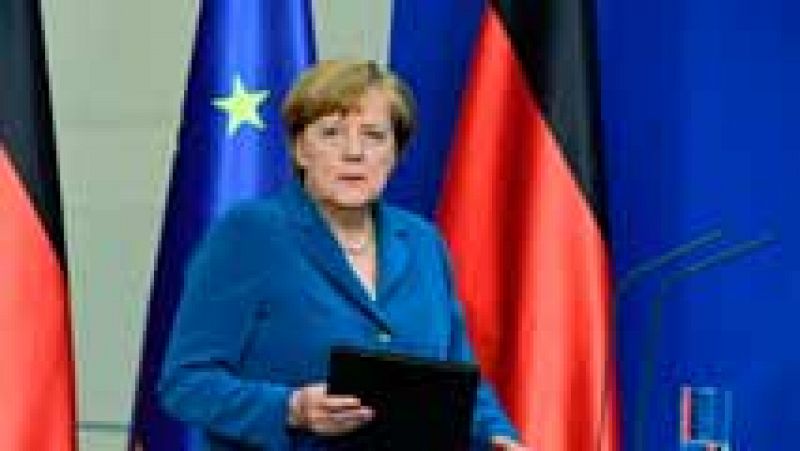 Merkel garantiza que el Estado protegerá "la seguridad y la libertad"