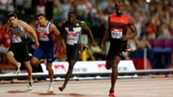 Un Hortelano de récord ilusiona ante Bolt en la Diamond League de Londres