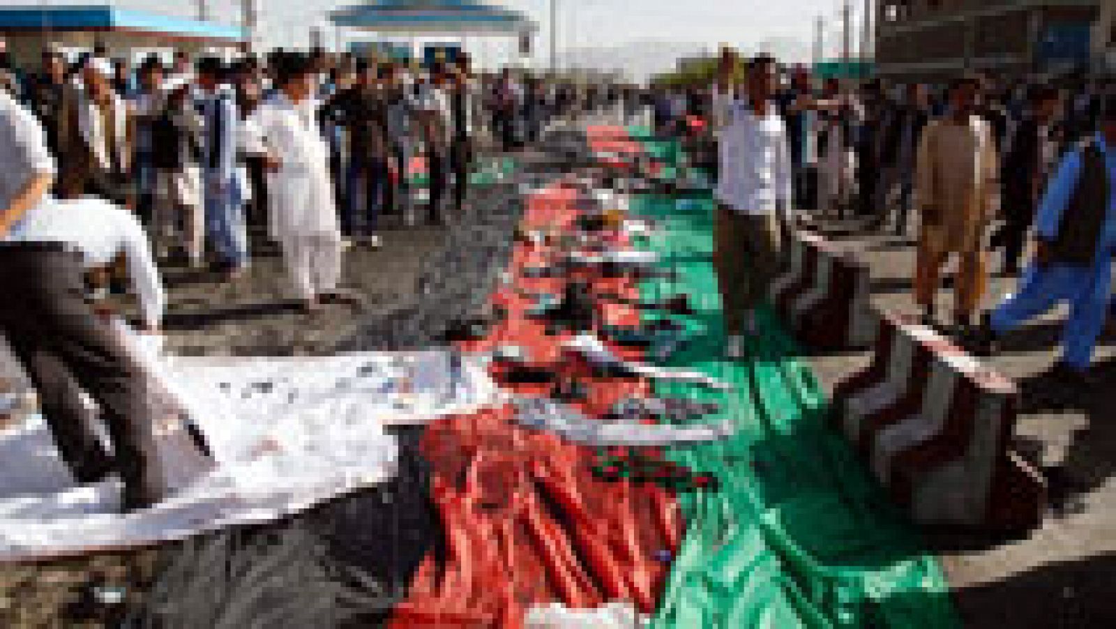 Telediario 1: Atentado suicida en Kabul provoca más de 80 muertos y 200 he | RTVE Play