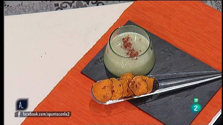 RTVE Cocina - Crema de melón con sal de jamón