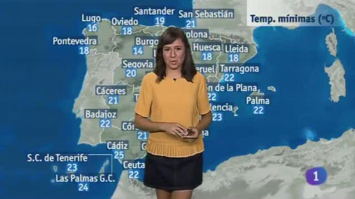 El Tiempo en Castilla-La Mancha - 26/07/16