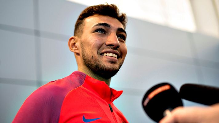 Telediario 1 - Munir: "Me gustaría tener más minutos"