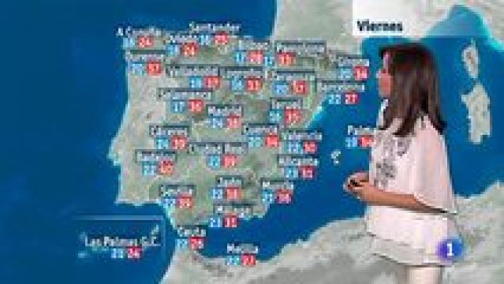 El tiempo en la Comunidad Valenciana - 28/07/16