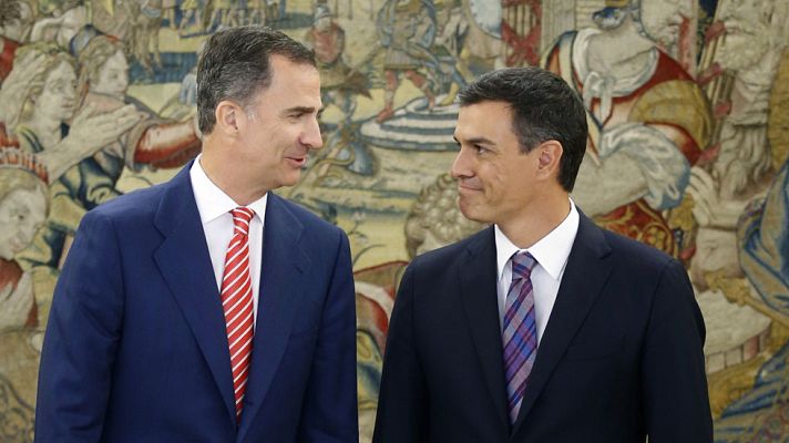 Telediario 1 - Sánchez rechaza el "falso dilema" de la abstención del PSOE