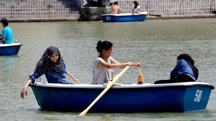 El tiempo - Temperaturas muy altas en amplias zonas del interior de la Península
