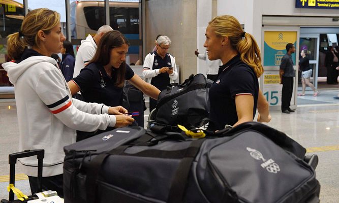 Conexión Río - Bolt ya está en Río, adonde van llegando los olímpicos