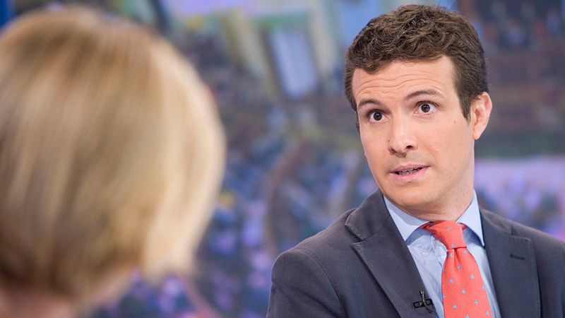 Pablo Casado: "El PP y su candidato no plantean otra alternativa que ser investido"