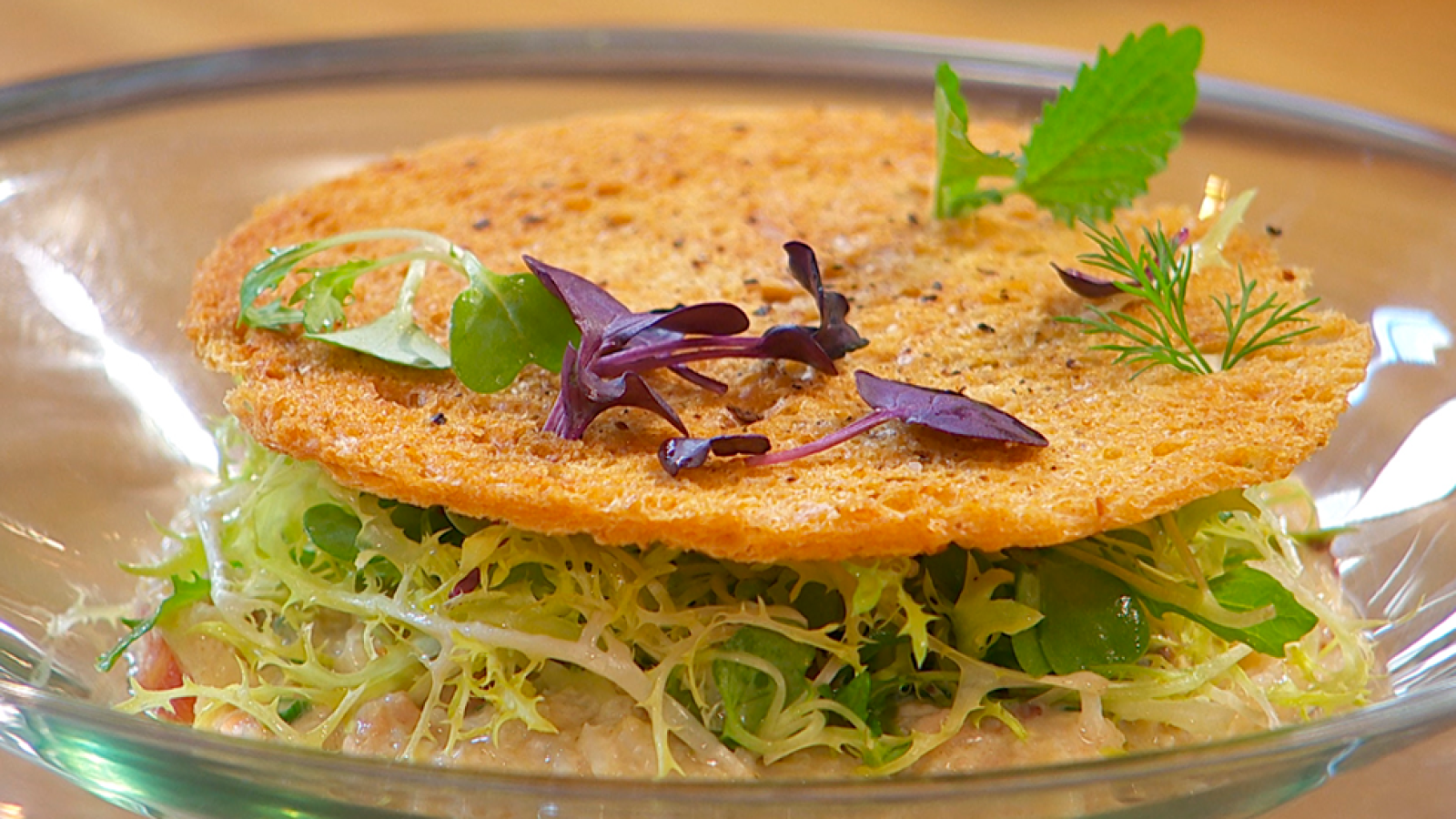 Ensalada de buey de mar