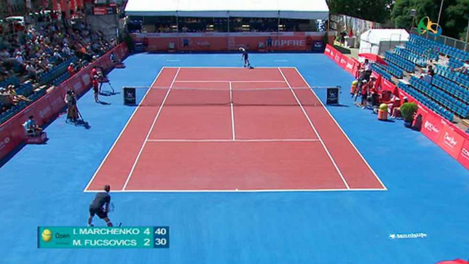 Tenis Open Castilla y León Villa de El Espinar. 1ª Semifinal