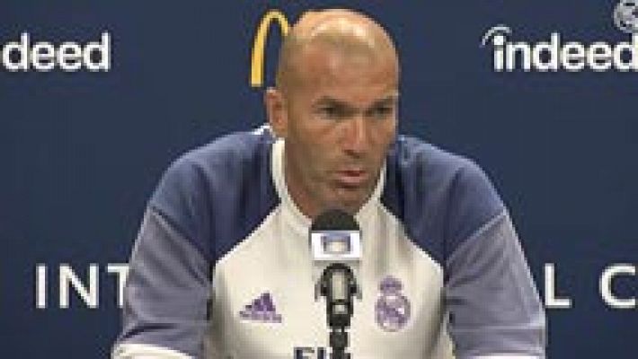 Zidane está "encantado" con su plantilla