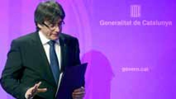 Puigdemont advierte a la CUP del riesgo de otras elecciones