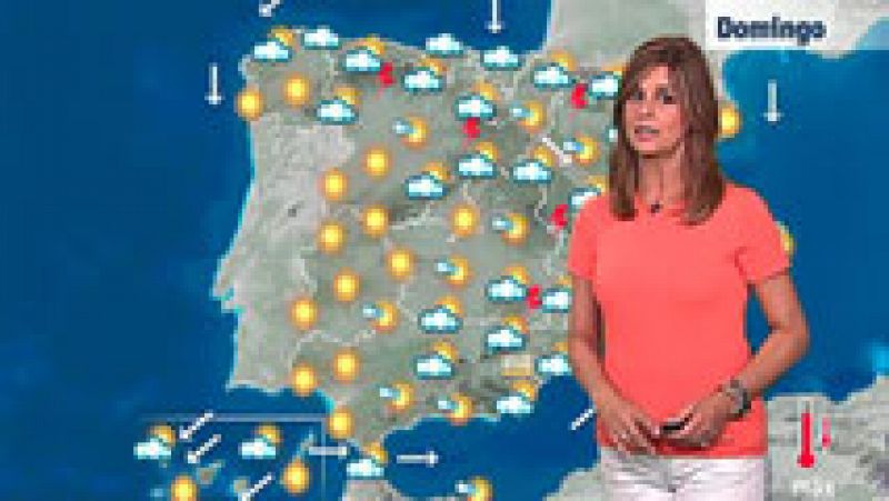 Tormentas en los Pirineos y temperaturas muy altas en el Mediterráneo