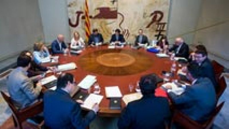 El Consejo Ejecutivo de la Generalitat, durante la pasada reunión semanal
