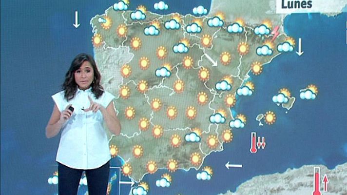 El tiempo - Suben las temperaturas en el norte peninsular y bajan en el Mediterráneo
