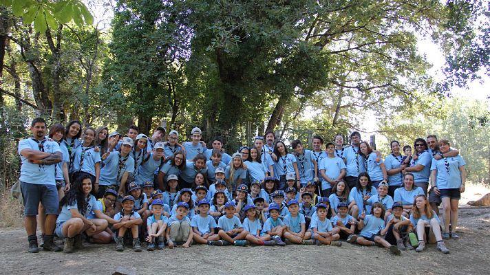 España Directo - Un día en un campamento scout