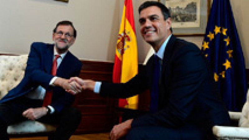 Sánchez dice que Rajoy no le ha "aclarado" si irá a la investidura