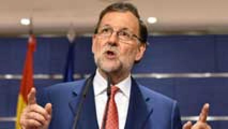 Rajoy asegura que si Sánchez mantiene el "no" se repetirán las elecciones