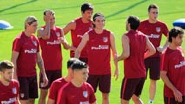 Telediario 1 - El Atlético regresa de su gira por Australia