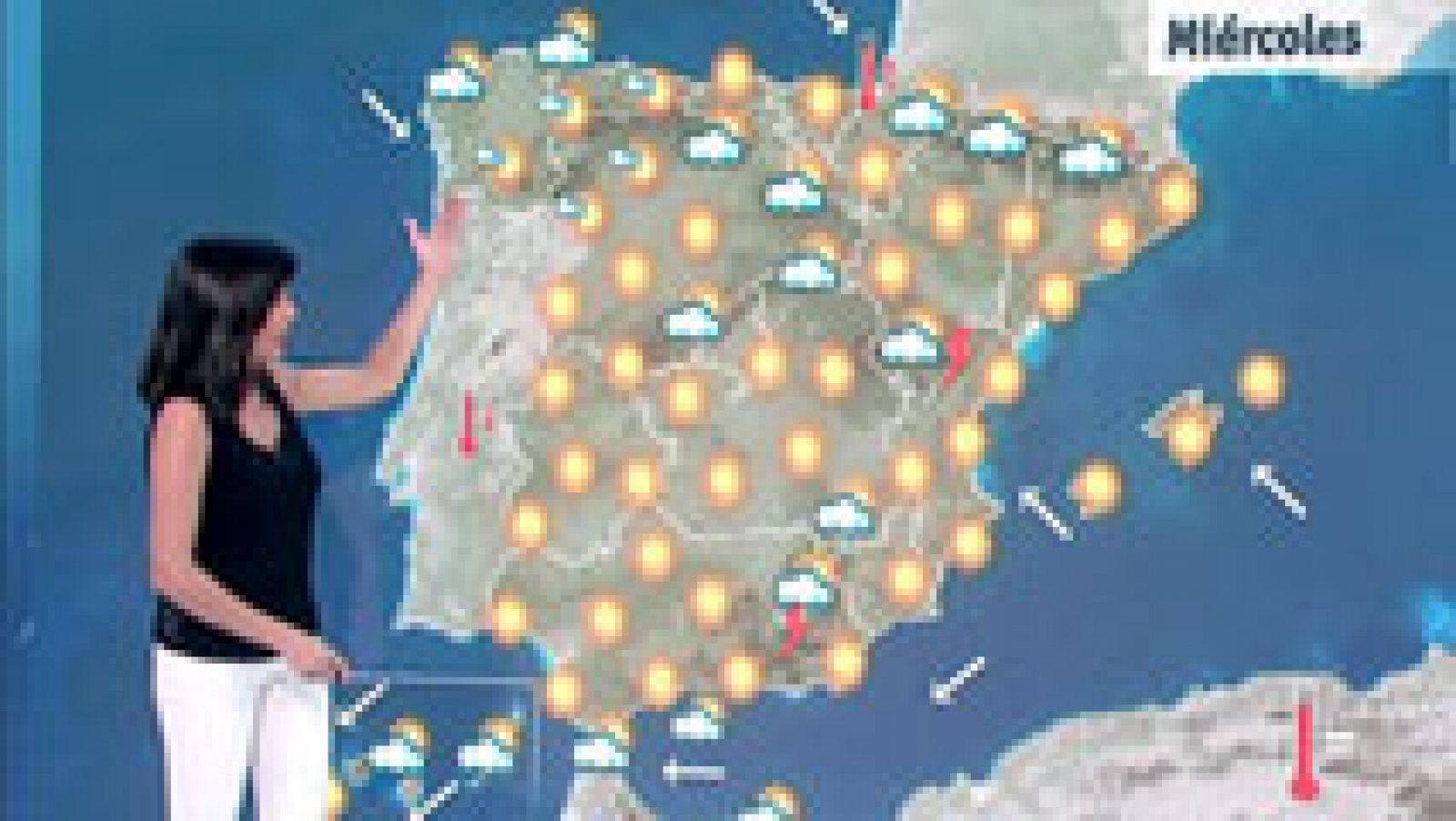 El tiempo: El interior peninsular estará en alerta por altas temperaturas | RTVE Play