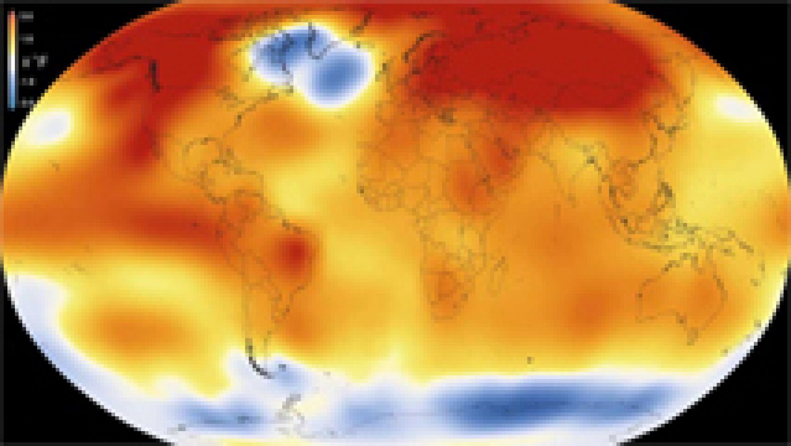 Telediario 1: Los científicos certifican que la temperatura en la tierra sube de forma imparable | RTVE Play