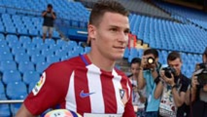 Telediario 1 - Gameiro se lesiona en su muslo izquierdo en el entrenamiento