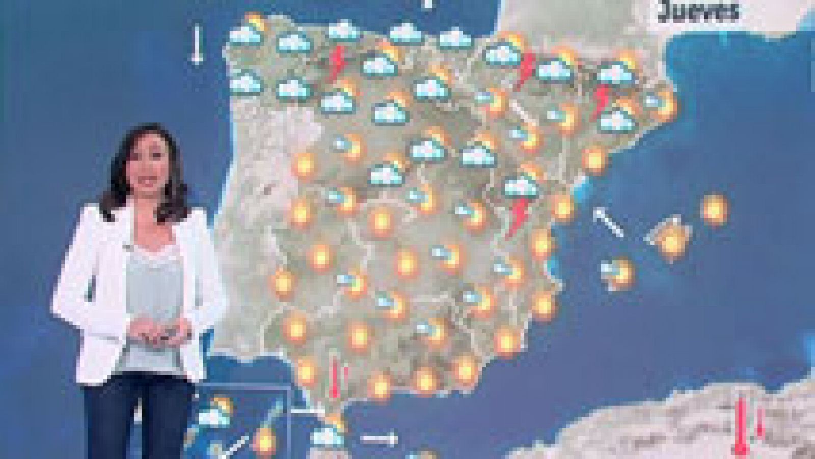 El tiempo: Lluvias y descenso de las temperaturas en el norte peninsular por la llegada de un frente frío  | RTVE Play