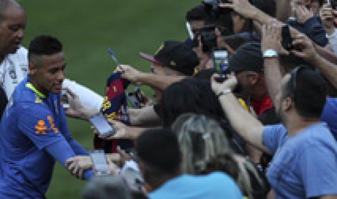 Telediario 1 - Río 2016 | La presión de Brasil recae sobre Neymar