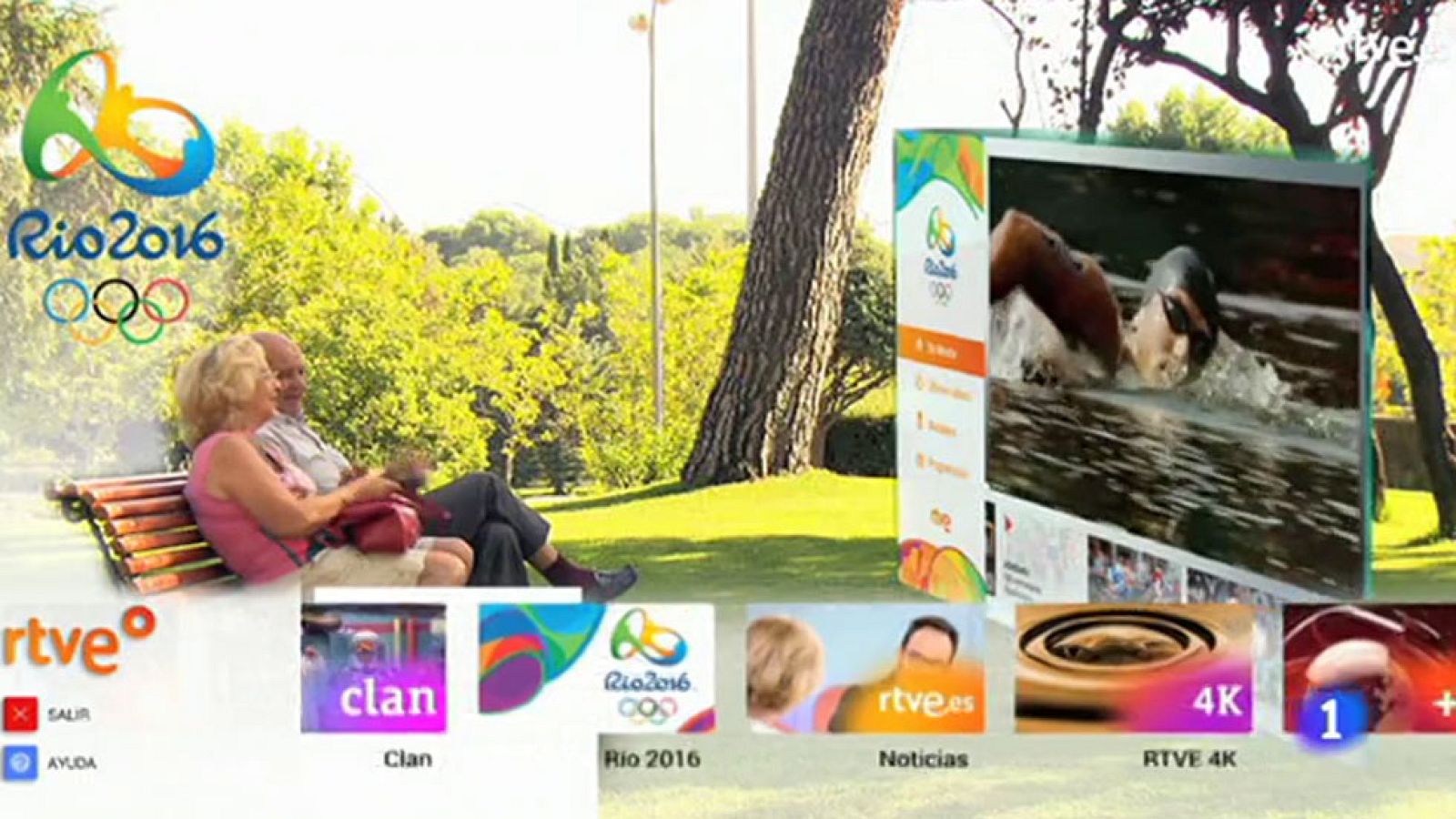 Por primera vez los usuarios de RTVE.es podr�n seguir los JJOO en televisiones conectadas a trav�s del Bot�n Rojo con 19 se�ales en directo, que tambi�n podr�n seguirse en la web a trav�s de rtve.es/rio2016 .