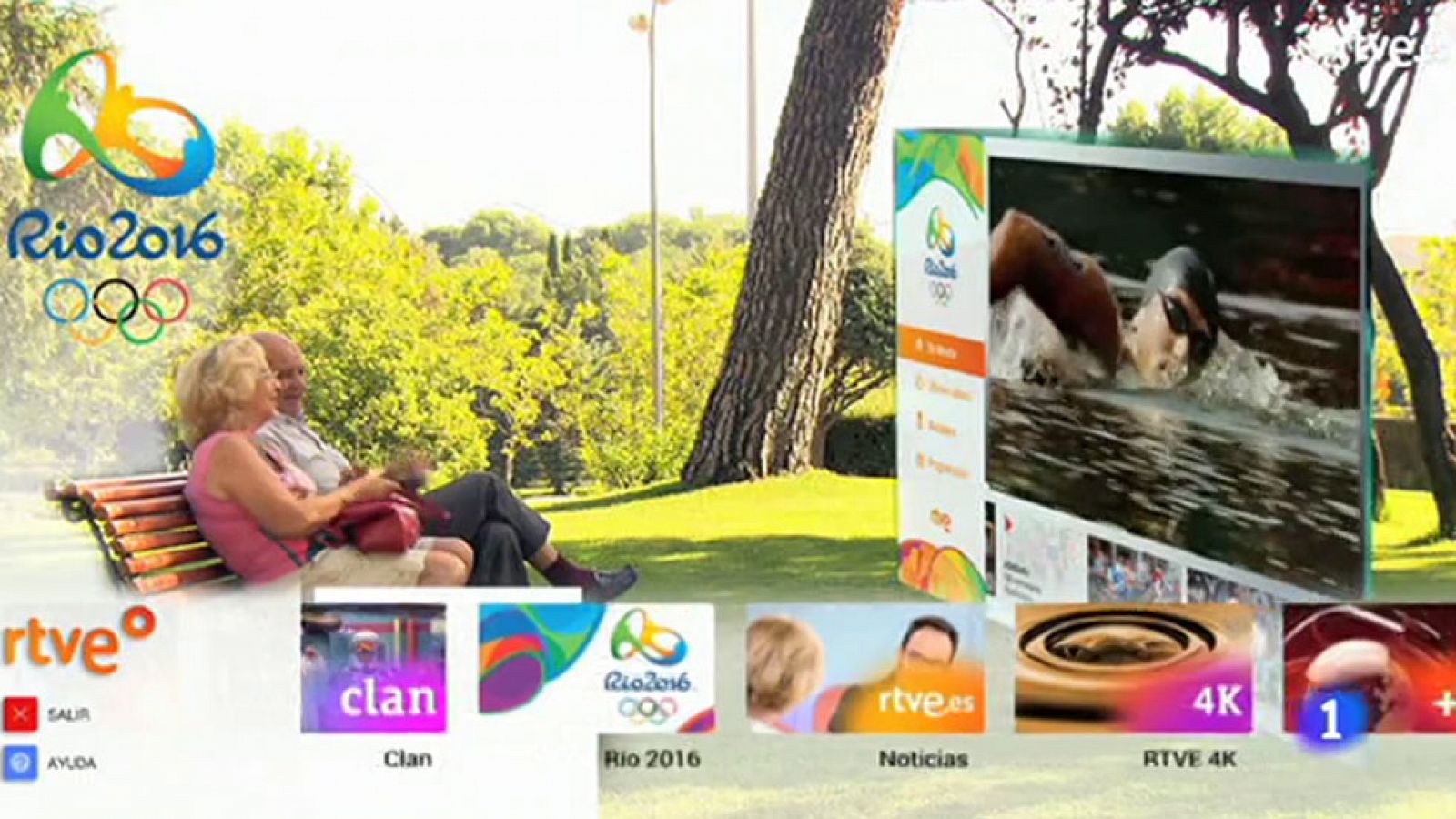 Por primera vez los usuarios de RTVE.es podrán seguir los JJOO en televisiones conectadas a través del Botón Rojo con 19 señales en directo, que también podrán seguirse en la web a través de rtve.es/rio2016 .