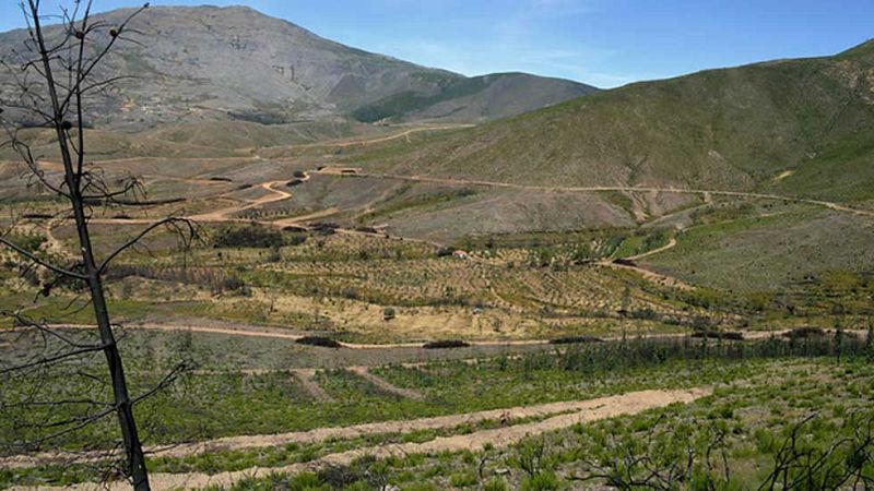 Se cumple un año del incendio en la Sierra de Gata