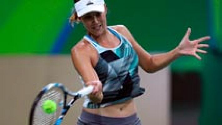 Telediario 1 - Muguruza, con "muchísimas ganas" de debutar en Río