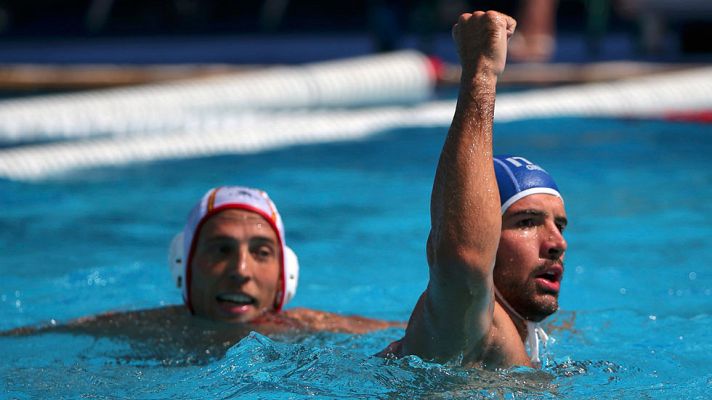  - España pierde contra Italia en su debut en waterpolo