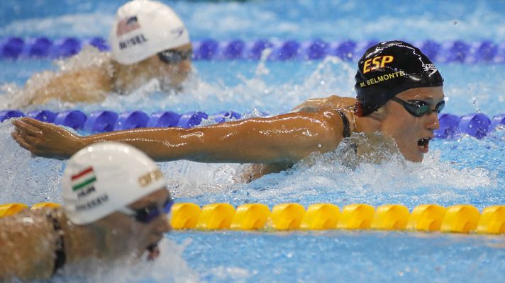 Mireia Belmonte pasa a la final de 400 estilos