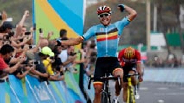 Telediario 1 - Río 2016 | Van Avermaet, campeón olímpico en ruta y 'Purito' se despide con un quinto puesto