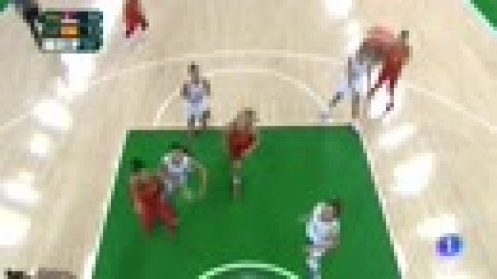 Telediario 1 - Río 2016 | La selección española femenina de baloncesto se impone a Serbia en su debut