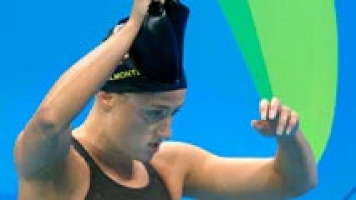 Telediario 1 - Río 2016. Natación | Mireia Belmonte se queda fuera de la final en los 400 libre