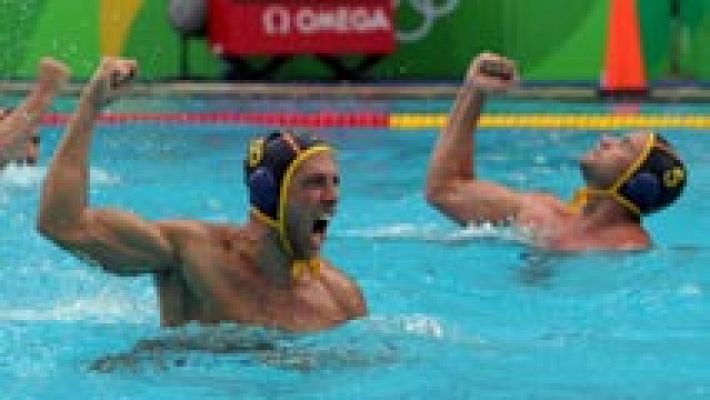 Río 2016 - Río 2016 | España logra su primera victoria en waterpolo a Estados Unidos (9-10)