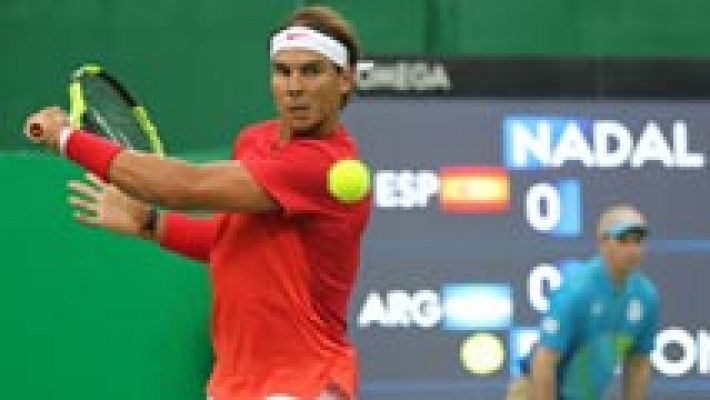 Río 2016 | Nadal, satisfecho al pasar de ronda